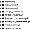 Naklejka YouTube - nazwa użytkownika - obrazek 7