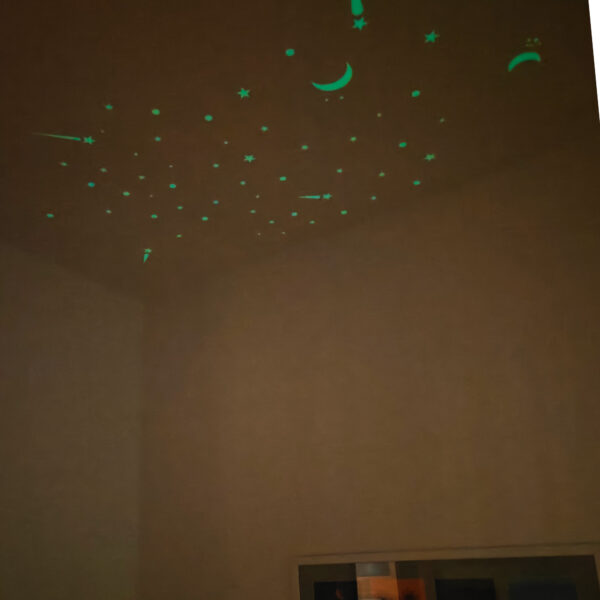 Naklejki fluorescencyjne Kosmos na ścianę - obrazek 6