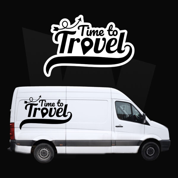 Naklejka Time to travel - obrazek 6