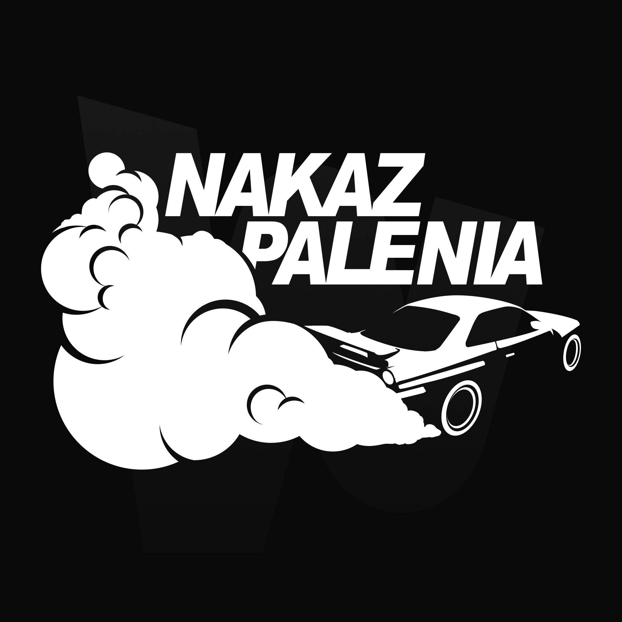 Naklejka na samochód NAKAZ PALENIA