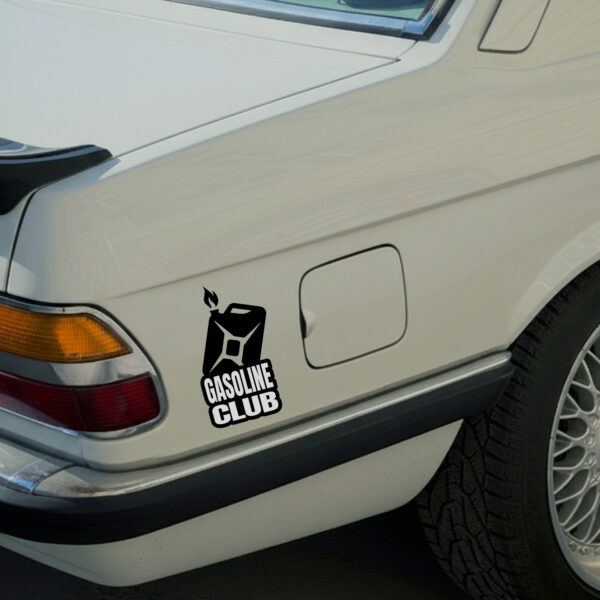 Naklejka GASOLINE CLUB - obrazek 2