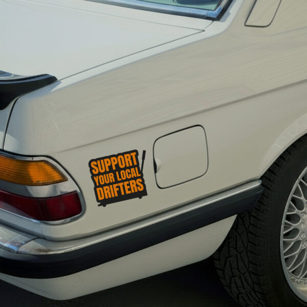 Naklejka SUPPORT YOUR LOCAL DRIFTERS - obrazek 2