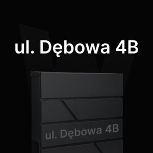 Naklejka Adres na skrzynkę pocztową