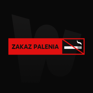 Naklejka Zakaz palenia