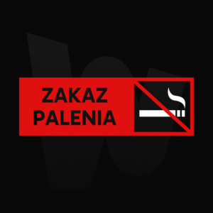 Naklejka Zakaz palenia