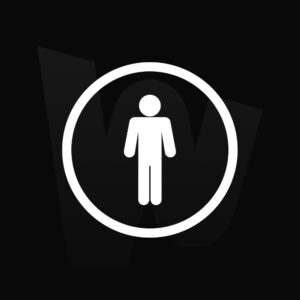 Naklejka Toaleta Męska - RÓŻNE WZORY