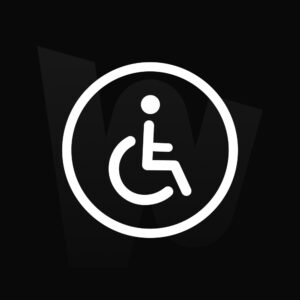 Naklejka Toaleta dla Niepełnosprawnych - RÓŻNE WZORY