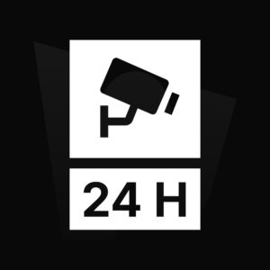 Naklejka Obiekt monitorowany