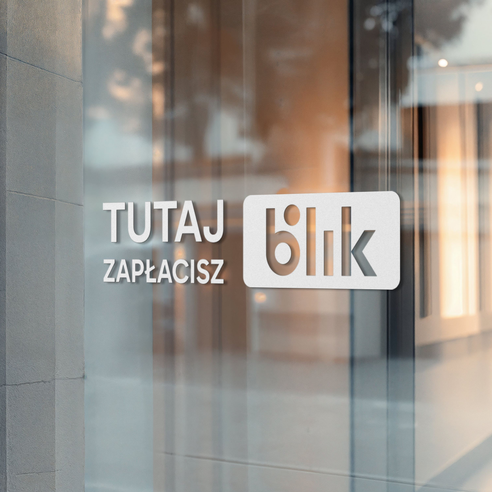 Naklejka Tutaj zapłacisz blik - obrazek 6